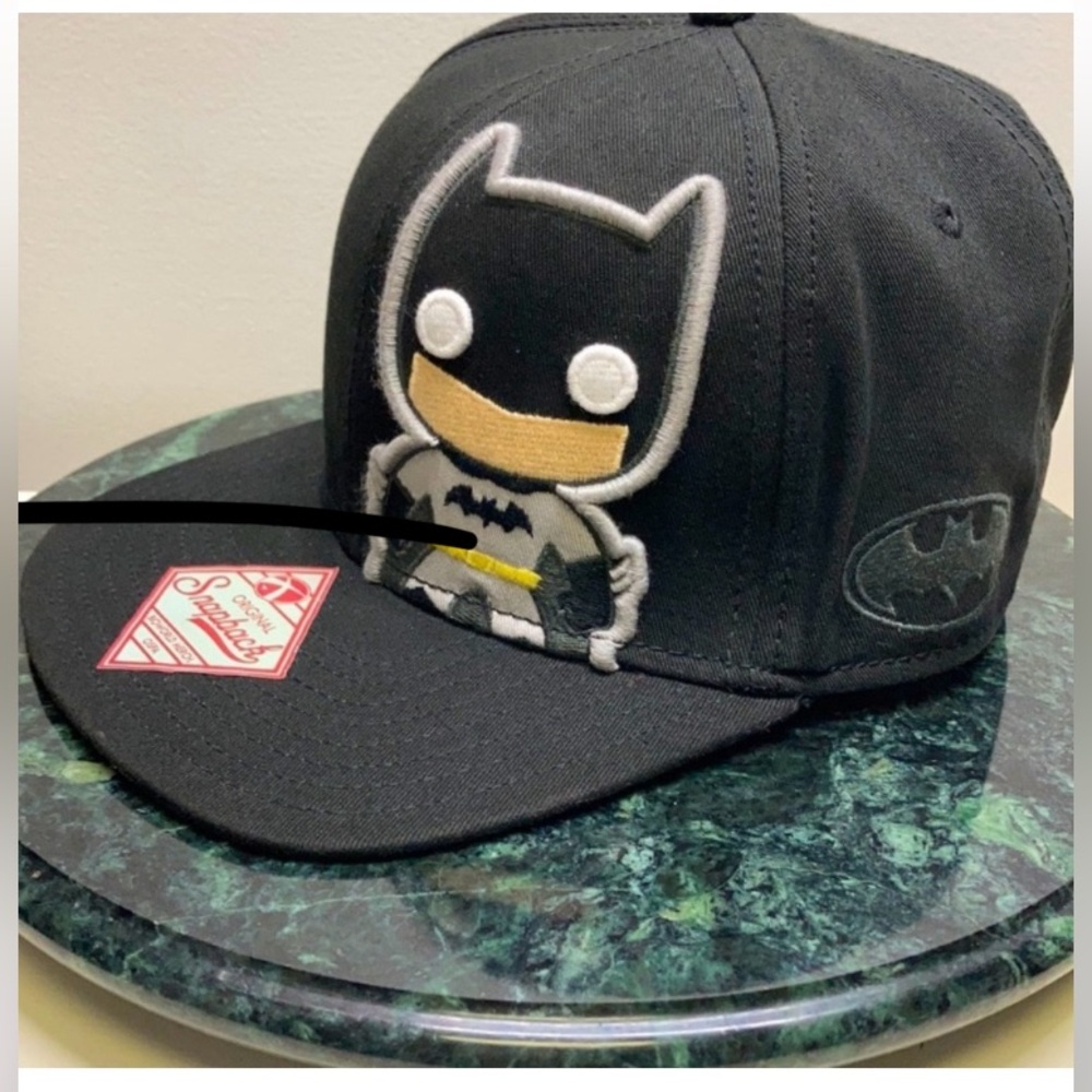 Black Batman “Funko Pop” Cap with Embroidered Logo